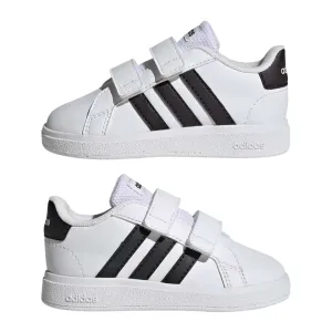 Adidas Grand Court 2.0 2.0 CF GW6527 white-black children's tear-off sneakers shoe