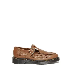 Adrian T Bar Unisex Loafers- British Tan