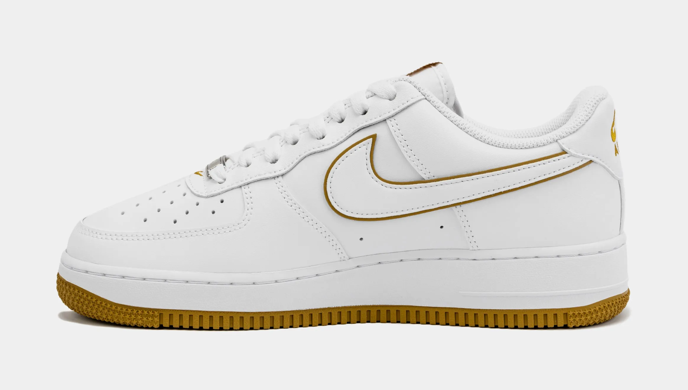 Air Force 1 '07 Low Mens Lifestyle Shoes (White/Bronzine)