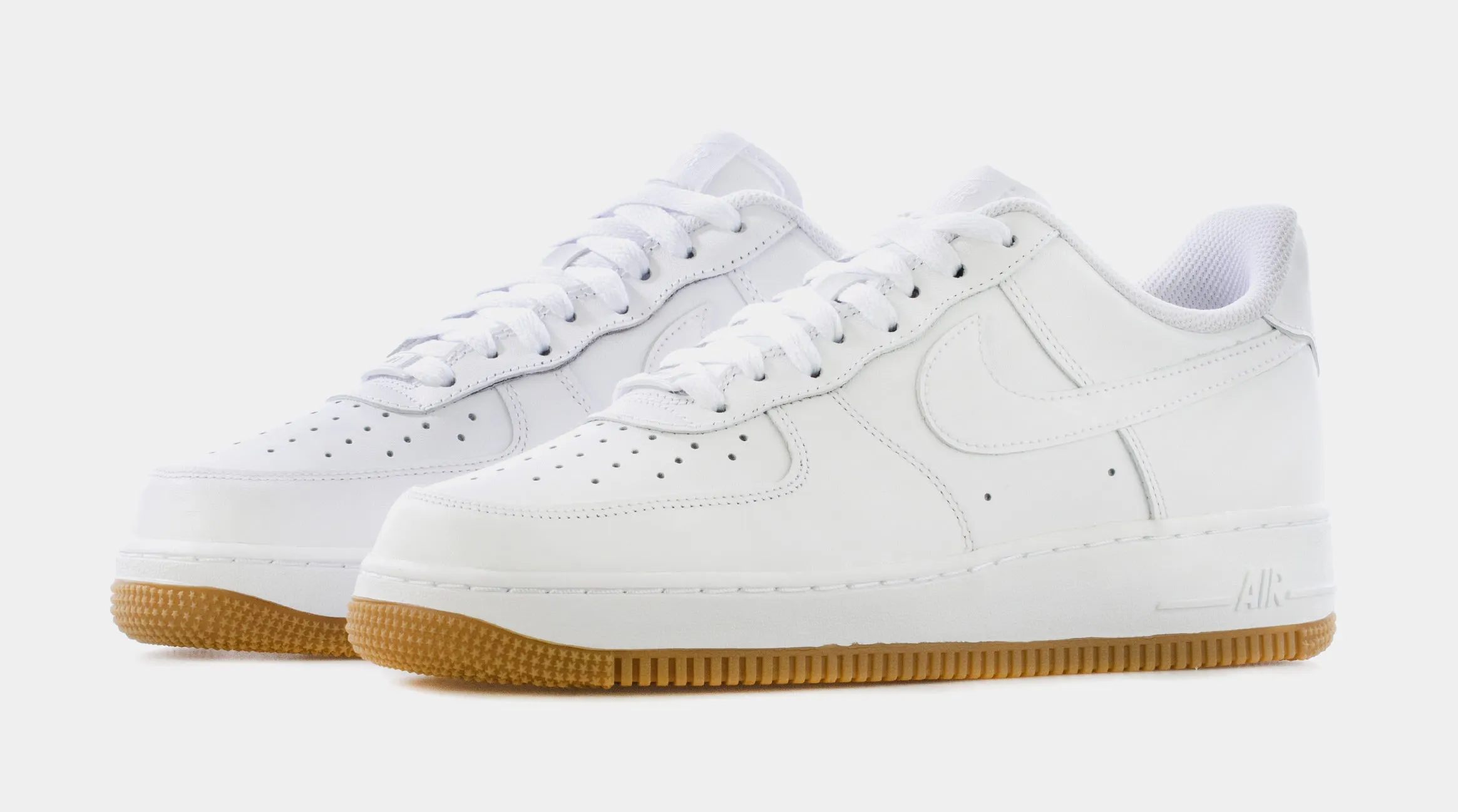 Air Force 1 '07 Mens Lifestyle Shoes (White/Gum)