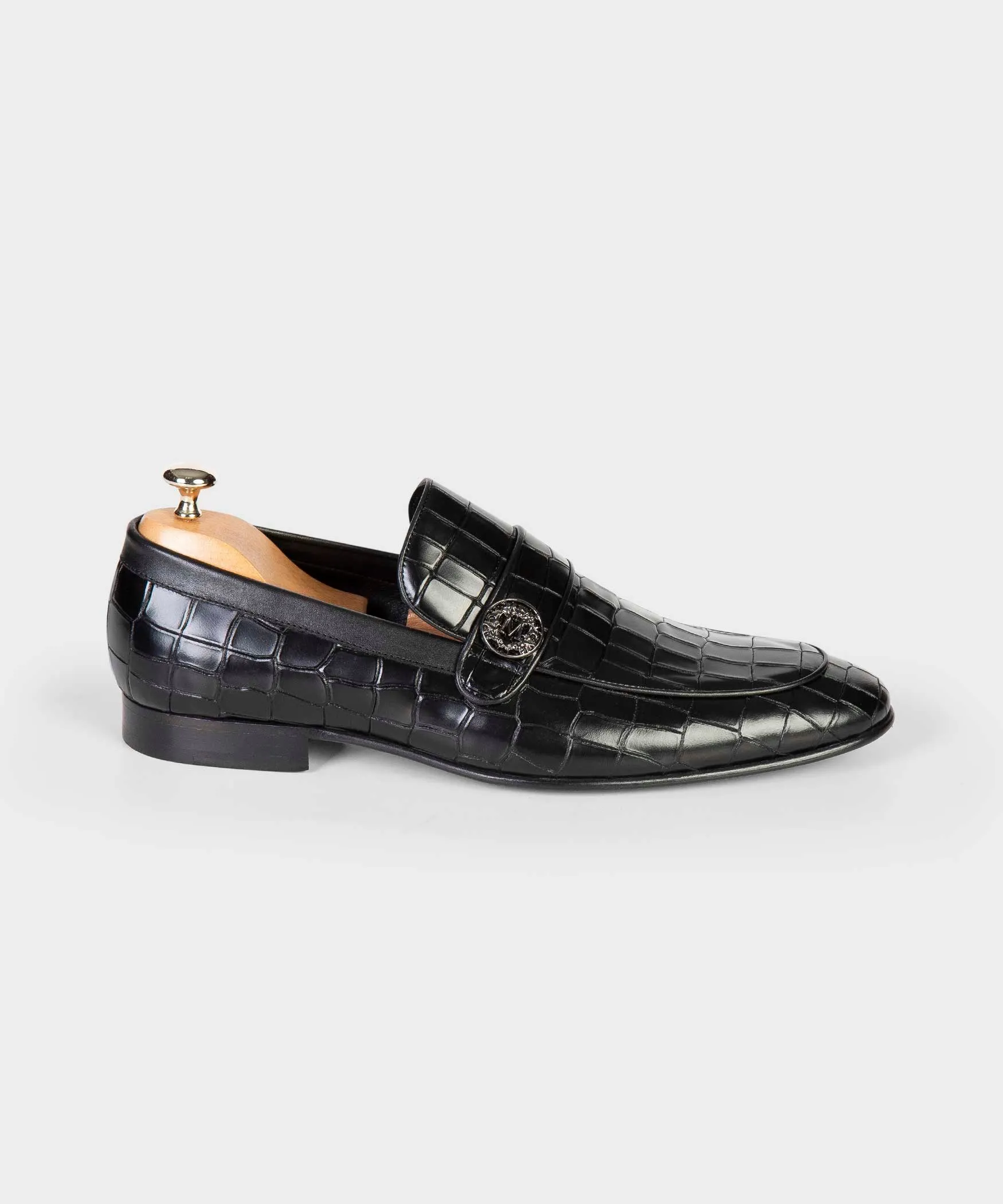 Black Casual Loafer Shoe