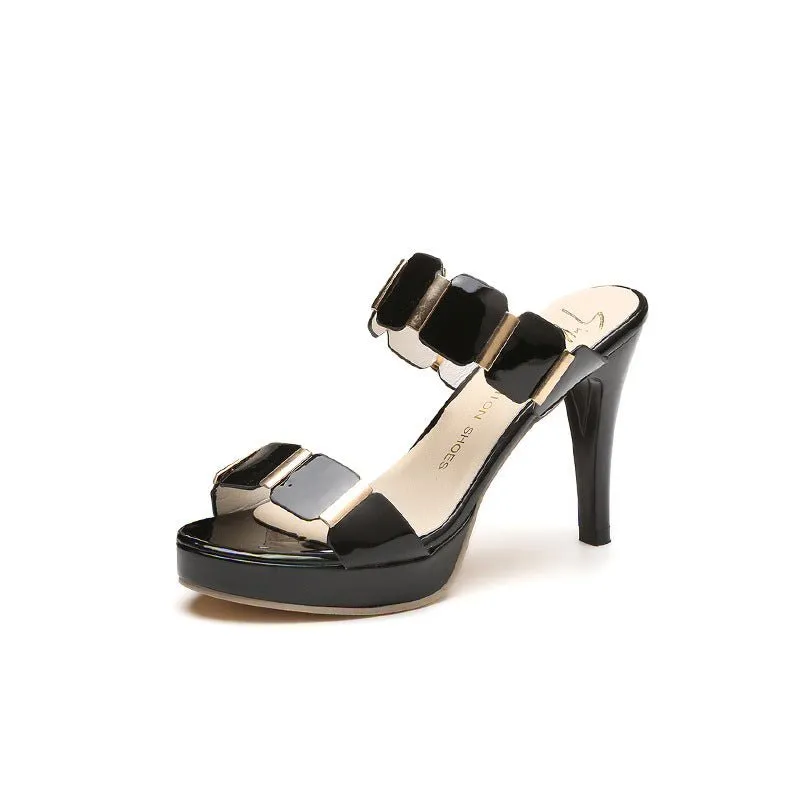 Classic Luxe High Heel Sandals