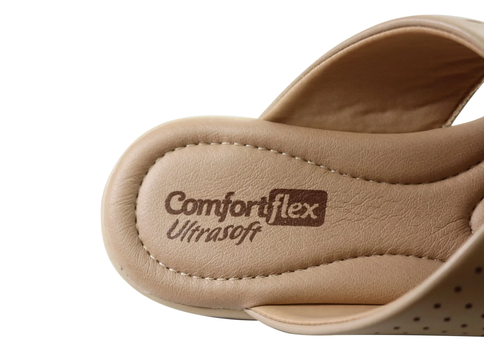 Comfortflex Flora Womens Comfortable Slides Sandals Made In Brazil