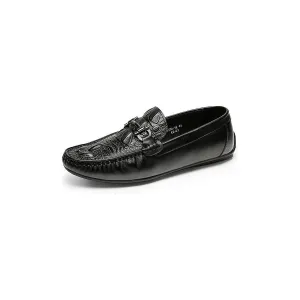 CrocLuxury Waterproof Slip On Leather Loafers