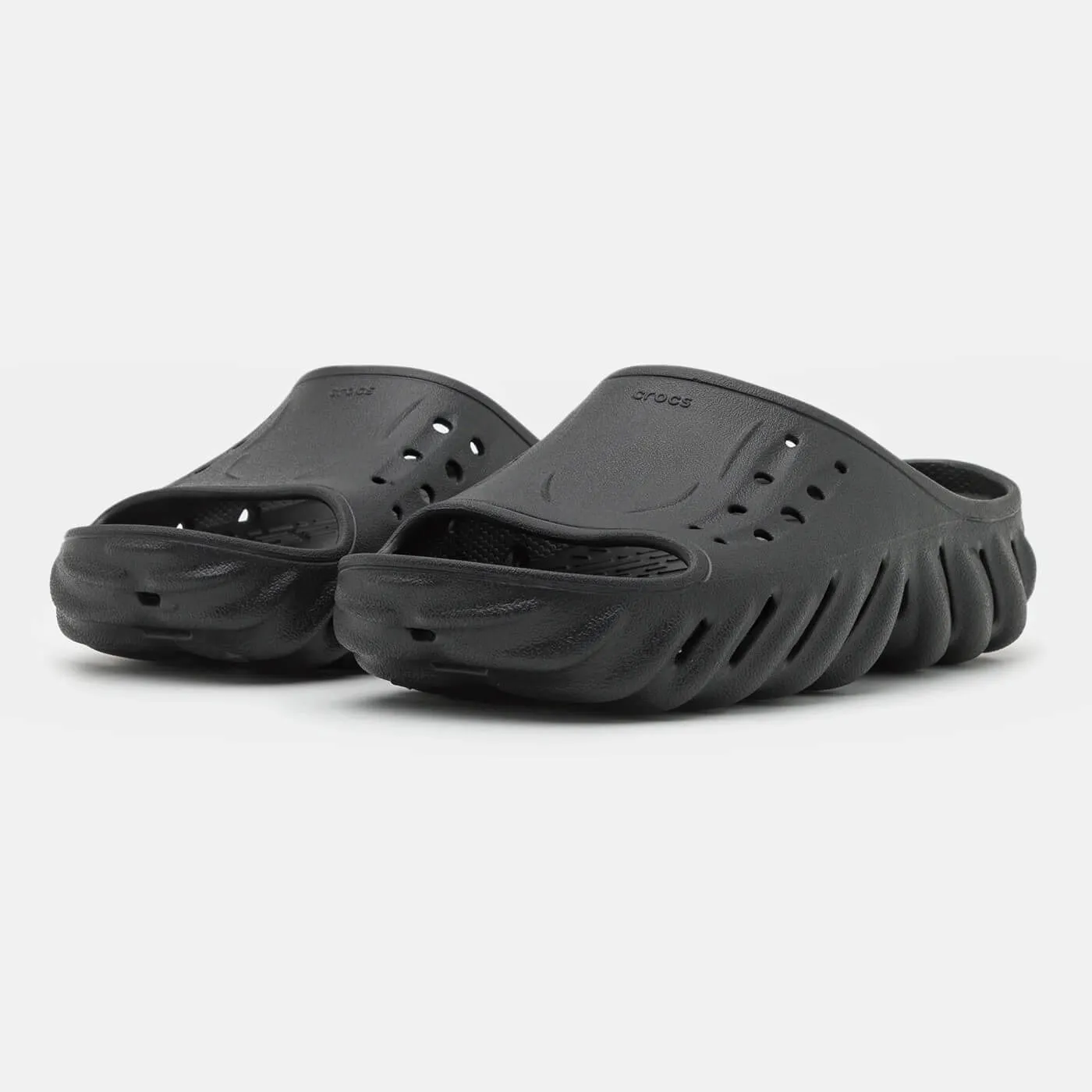 Crocs Echo Slide Unisex Sandals, Black