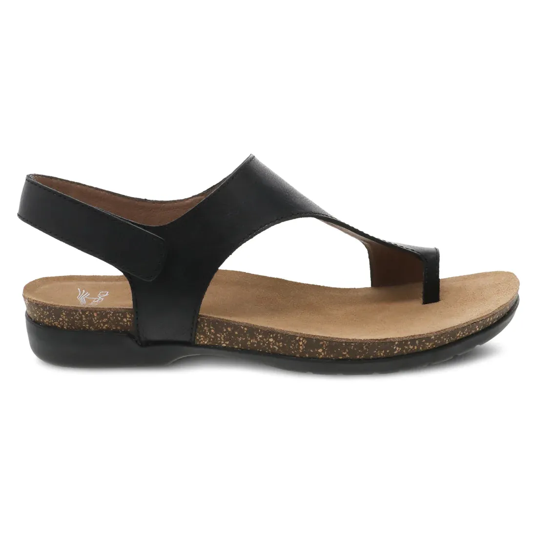 DANSKO REECE SANDAL - BLACK WAXY BURNISHED