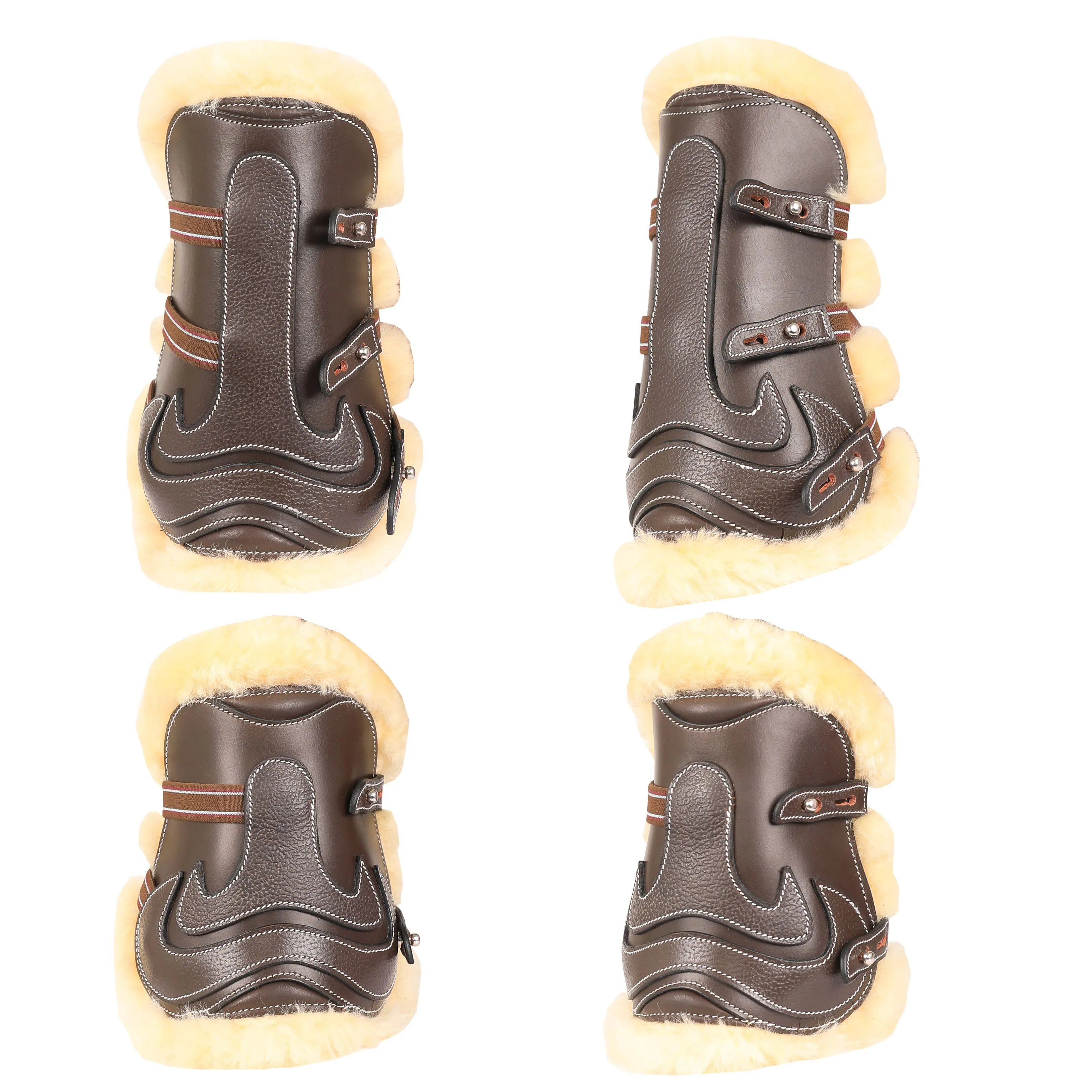 ExionPro Leather Horse Tendon Show Jump Boots - 402