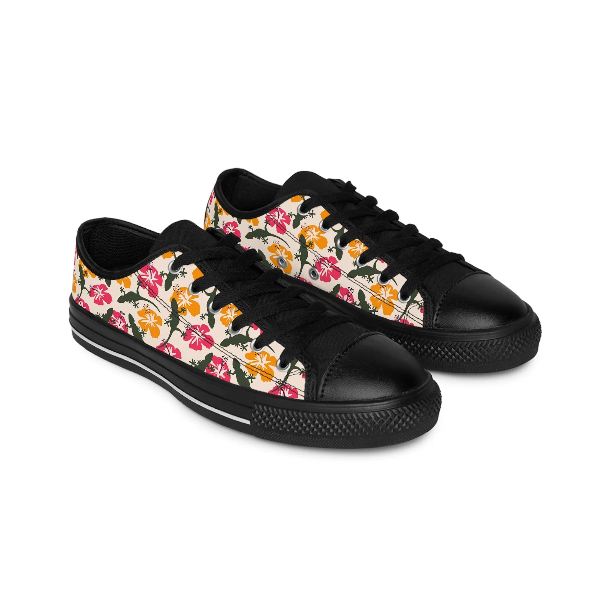 Flowers and Lizards Women's Sneakers