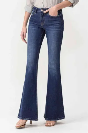 Full Size Joanna Midrise Flare Jeans