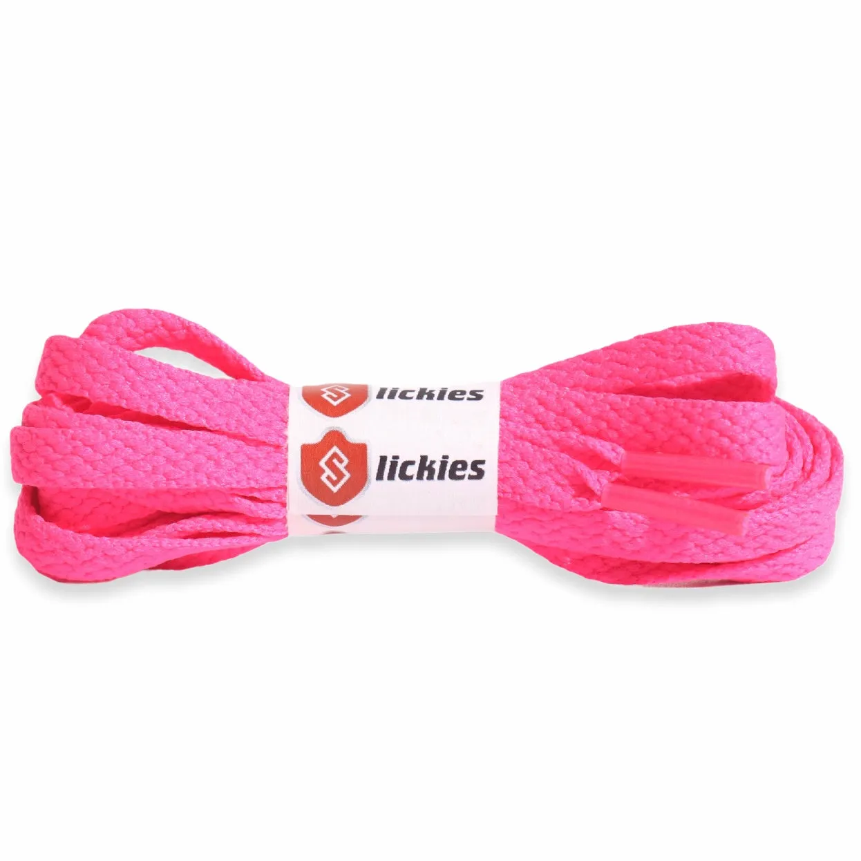 Jordan 1 Laces Basics Flat Thin - Hyper Pink Laces