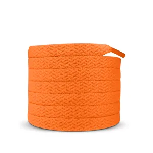 Jordan 1 Laces Basics Flat Thin - Vibrant Orange Laces