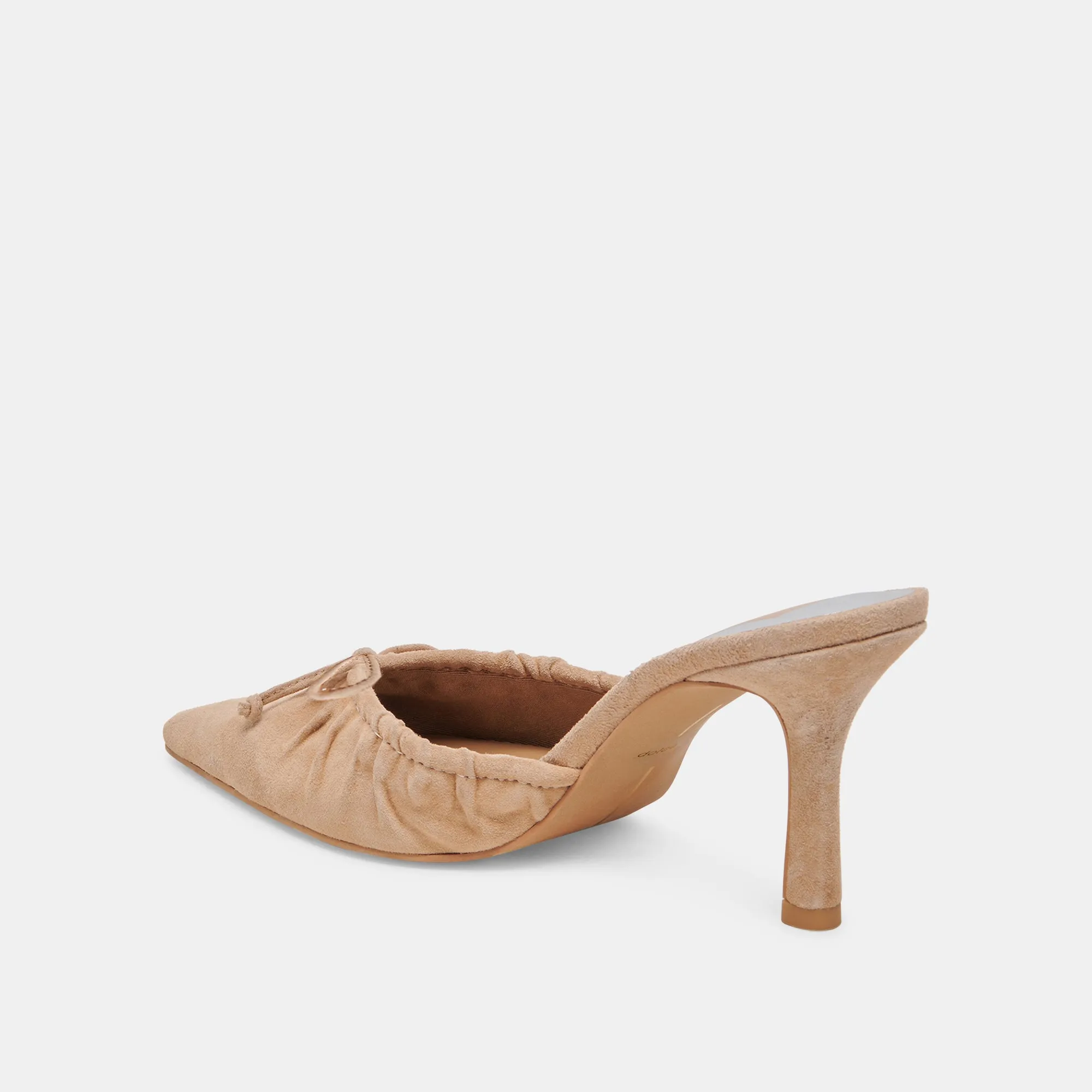 KAIRI HEELS CAMEL SUEDE