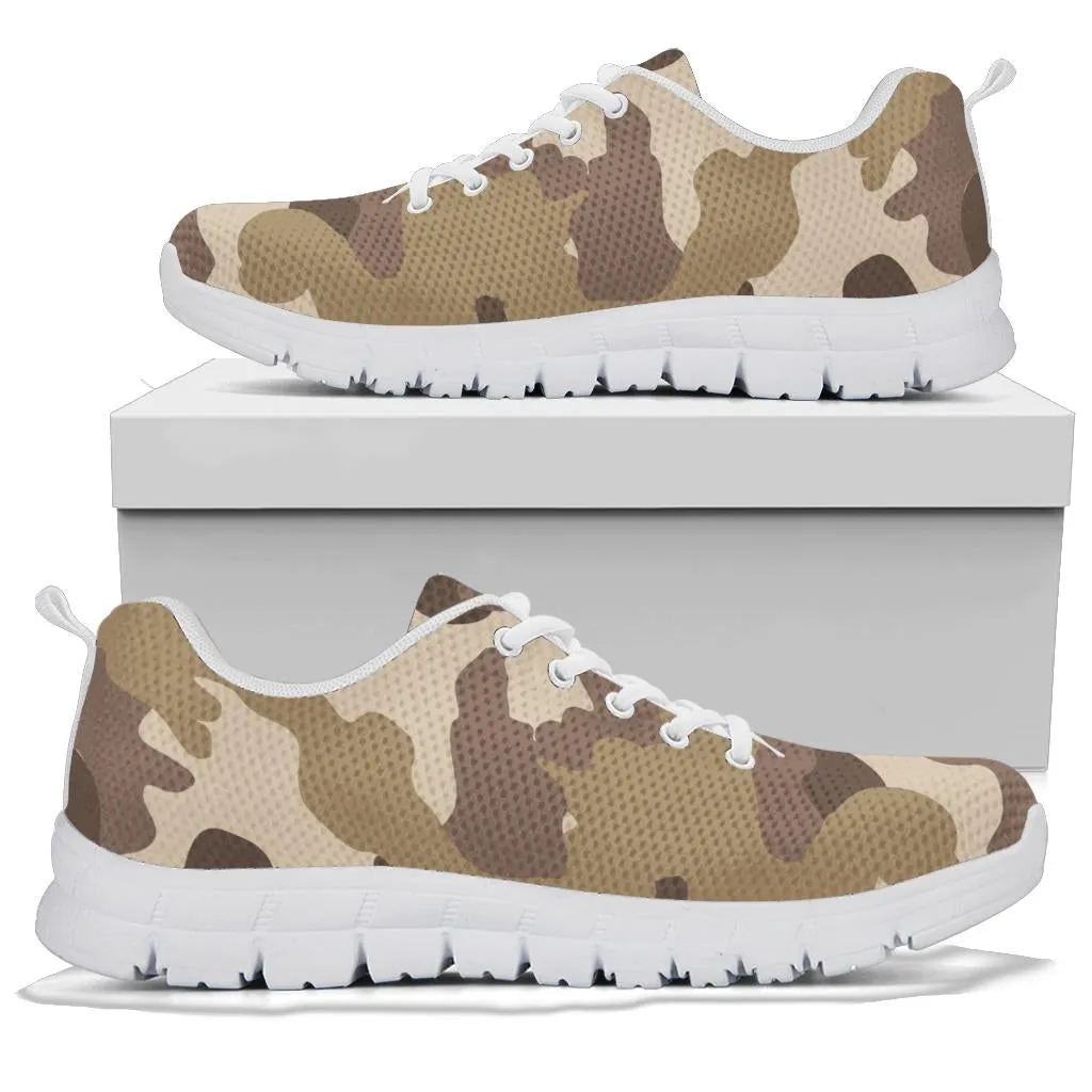 Knit Sneakers_Military Tan_Camo