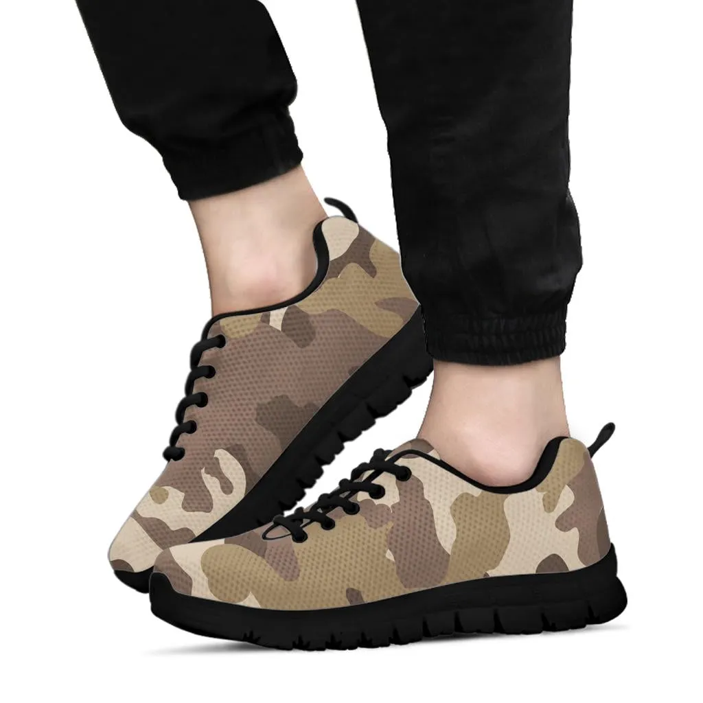 Knit Sneakers_Military Tan_Camo