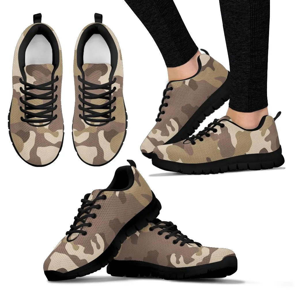 Knit Sneakers_Military Tan_Camo