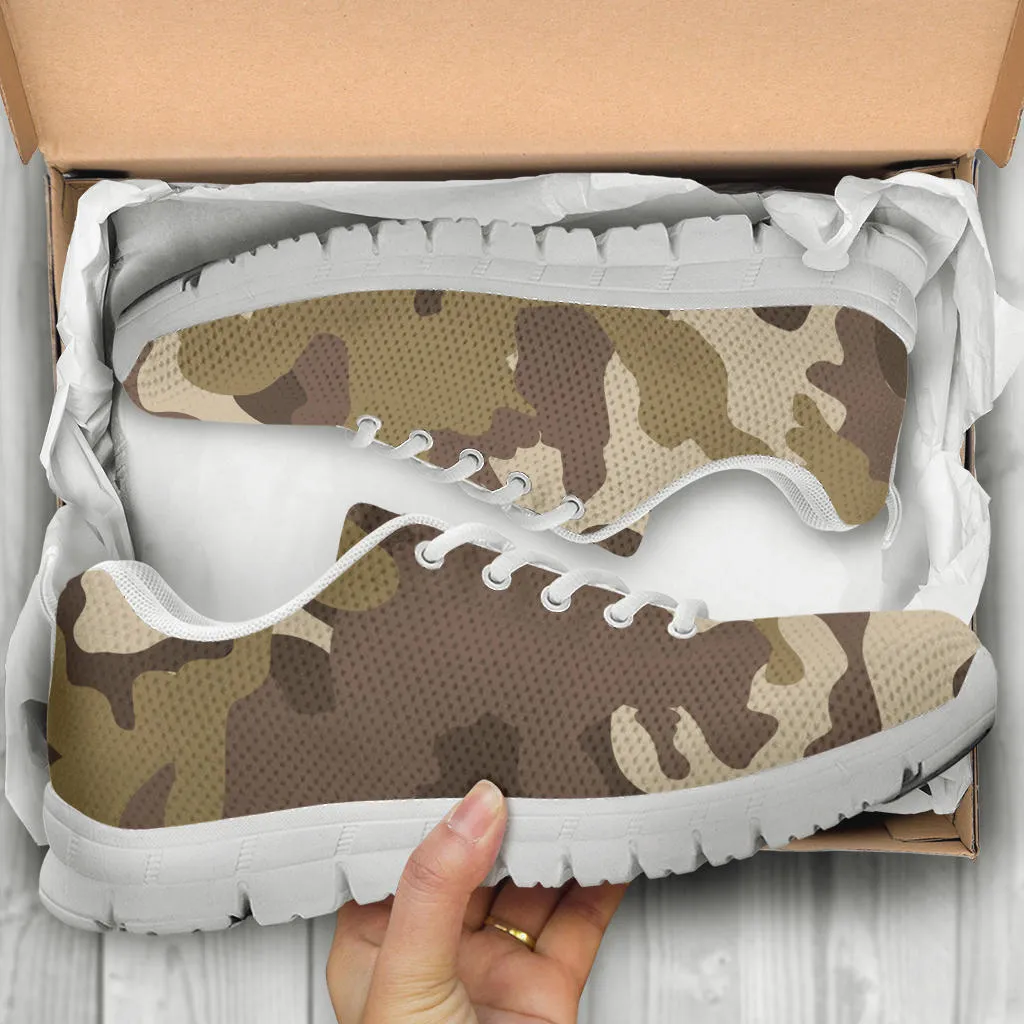 Knit Sneakers_Military Tan_Camo