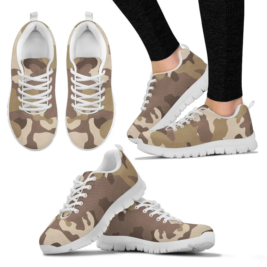 Knit Sneakers_Military Tan_Camo