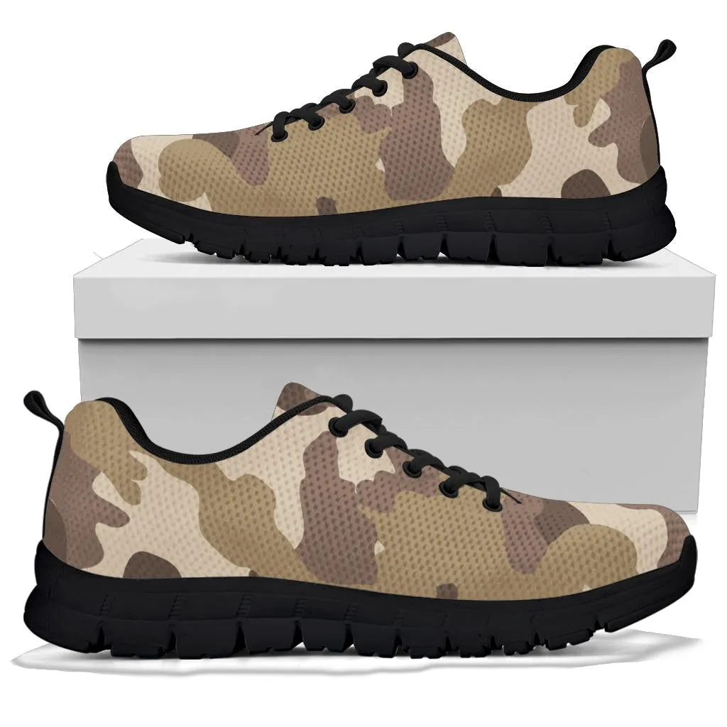 Knit Sneakers_Military Tan_Camo