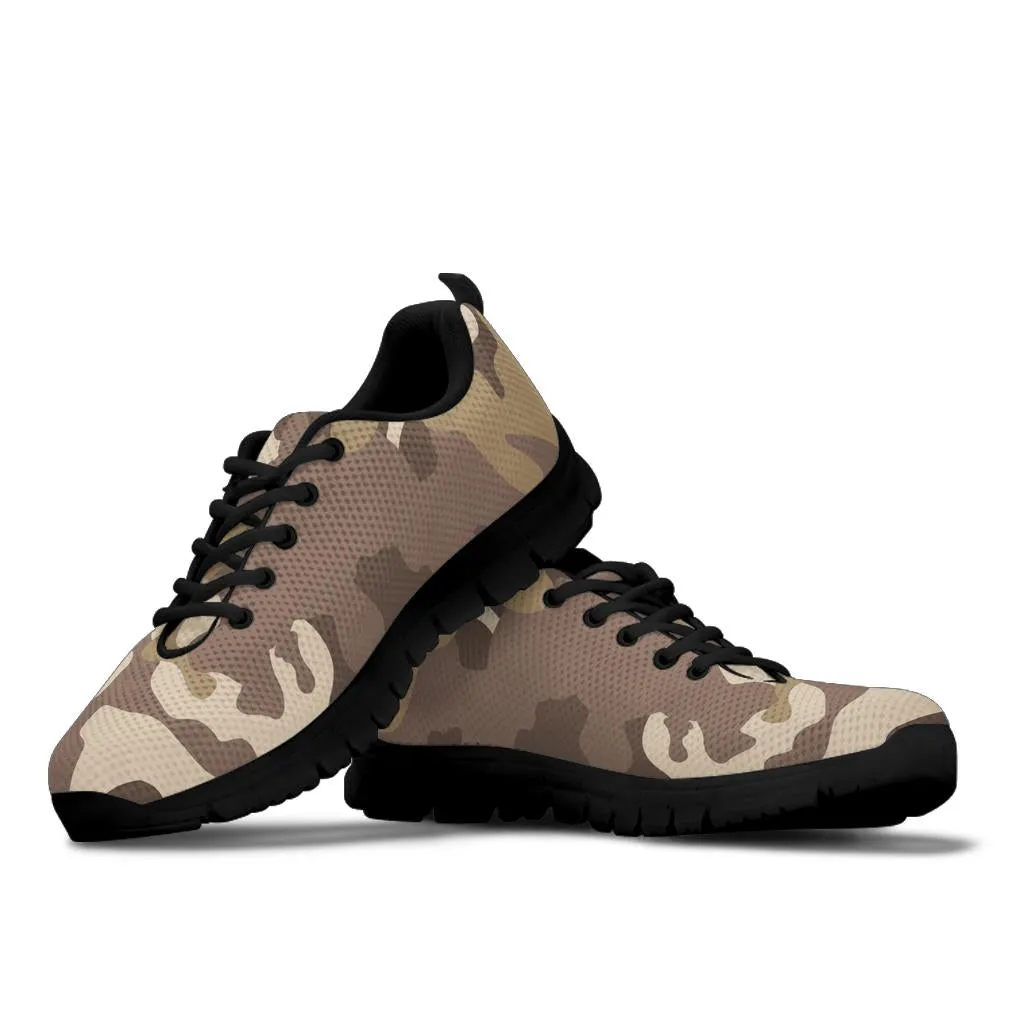 Knit Sneakers_Military Tan_Camo