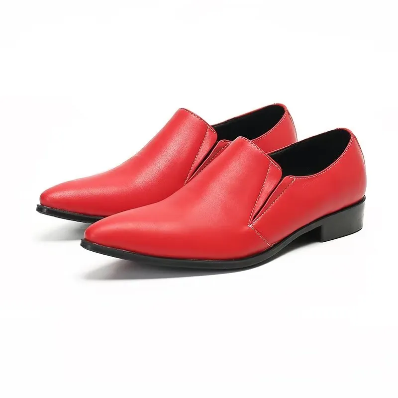 Luxury Smooth Leather Elegant Slip-on Loafers