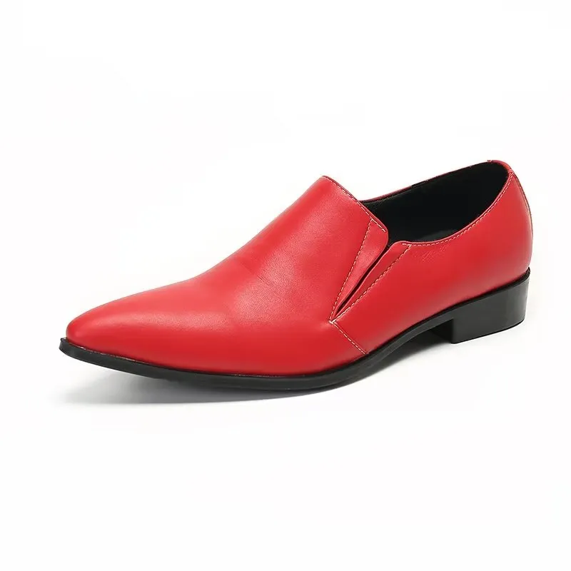 Luxury Smooth Leather Elegant Slip-on Loafers