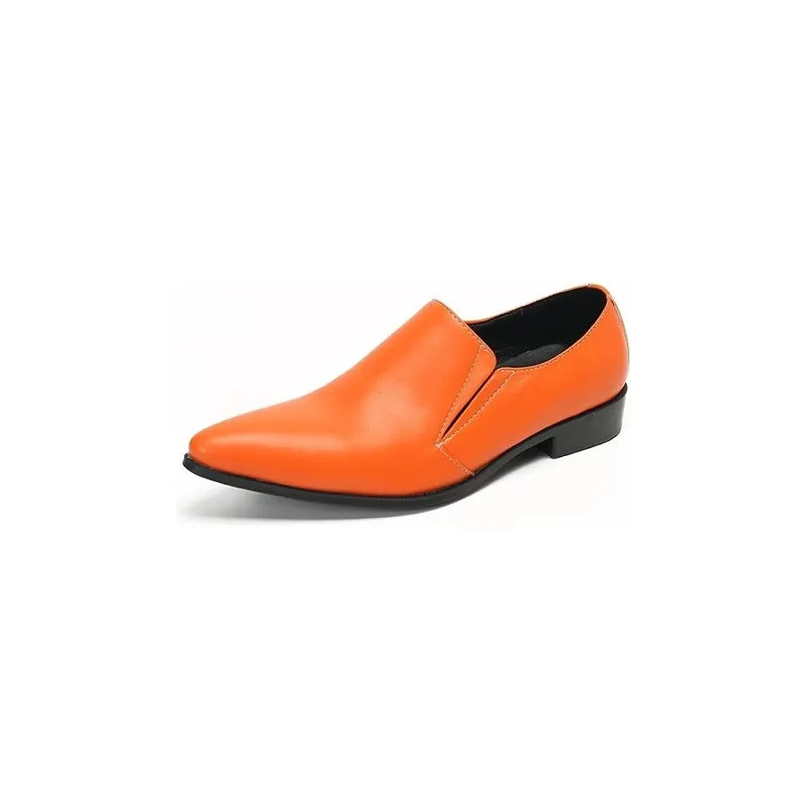 Luxury Smooth Leather Elegant Slip-on Loafers