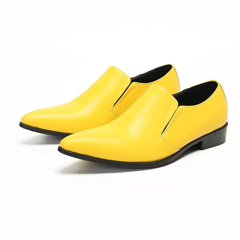 Luxury Smooth Leather Elegant Slip-on Loafers