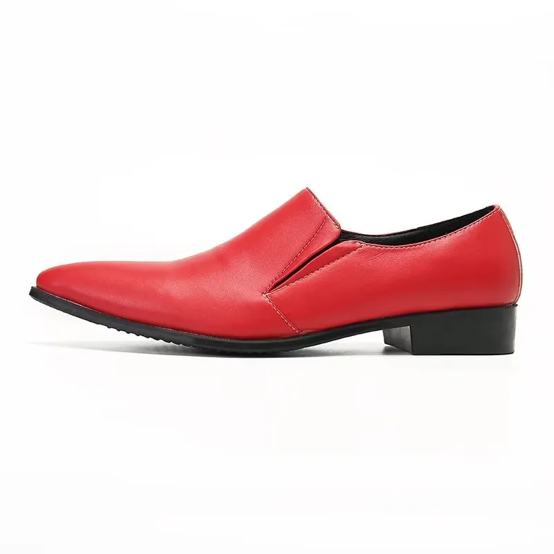 Luxury Smooth Leather Elegant Slip-on Loafers