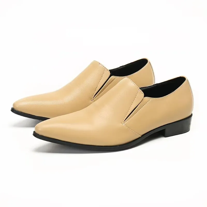 Luxury Smooth Leather Elegant Slip-on Loafers