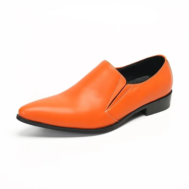 Luxury Smooth Leather Elegant Slip-on Loafers