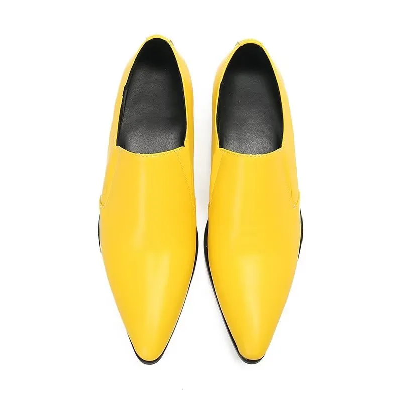 Luxury Smooth Leather Elegant Slip-on Loafers