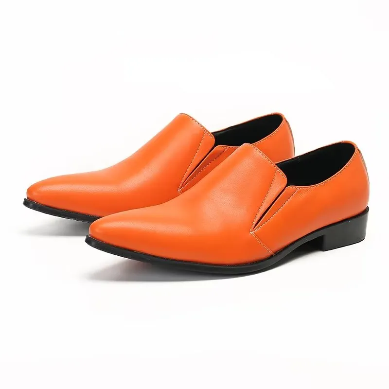 Luxury Smooth Leather Elegant Slip-on Loafers