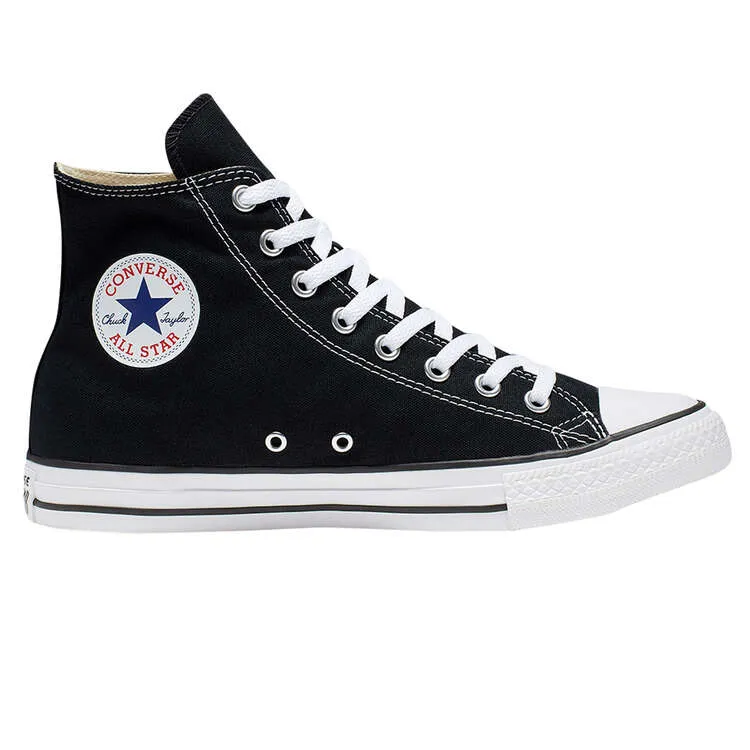 Mens Converse Chuck Taylor All Star Black Hi Top Lace Up Casual Shoe