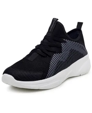 Men's fashion sneakers Kyle Alpine Swiss lightweight casual sports tennis sneakers, black