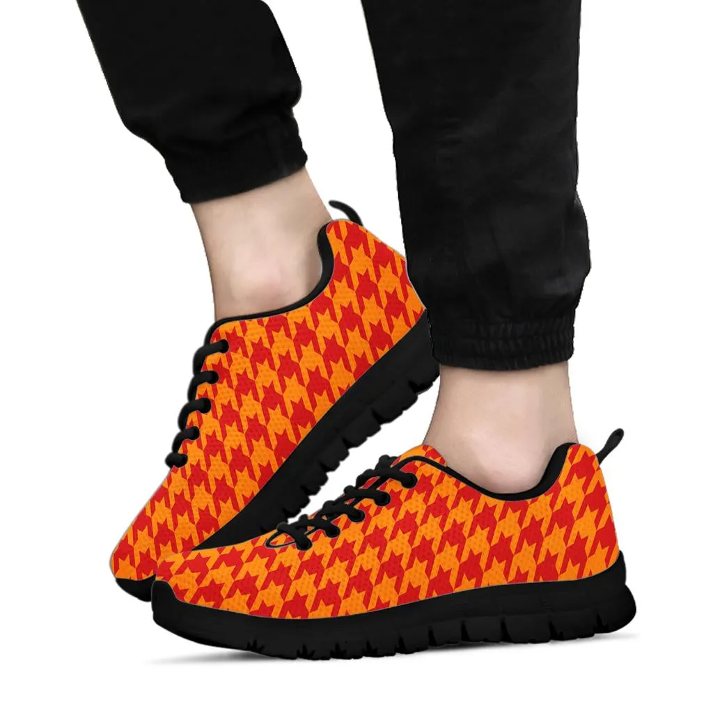 Mesh Sneaker_Red on Orange_T_HT Pattern