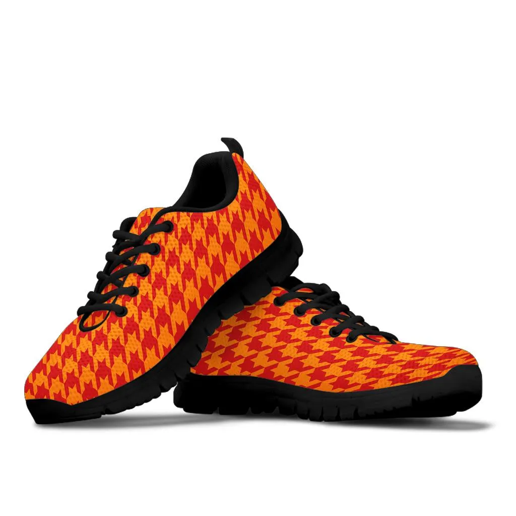 Mesh Sneaker_Red on Orange_T_HT Pattern