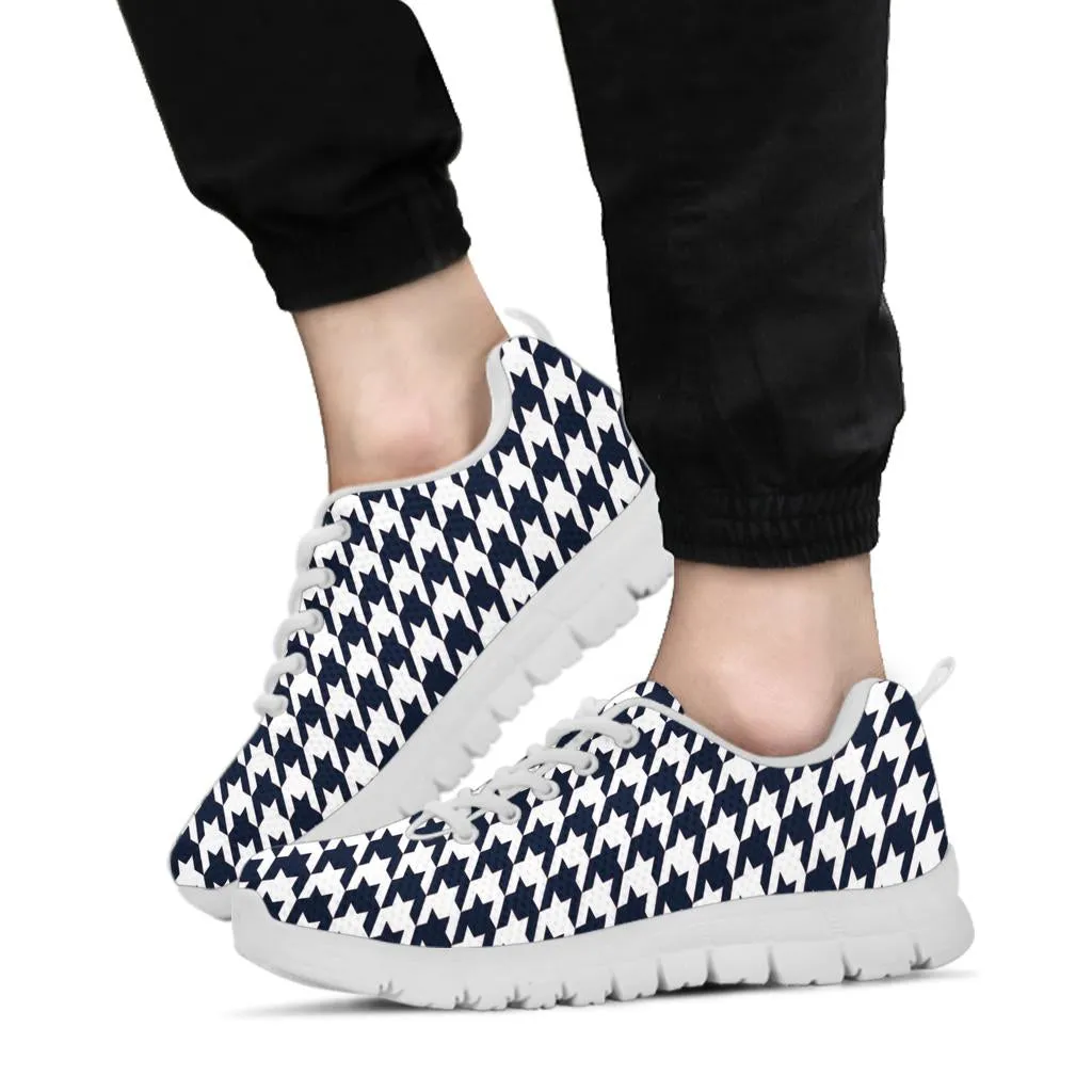 Mesh Sneakers_Navy on White_HT Pattern