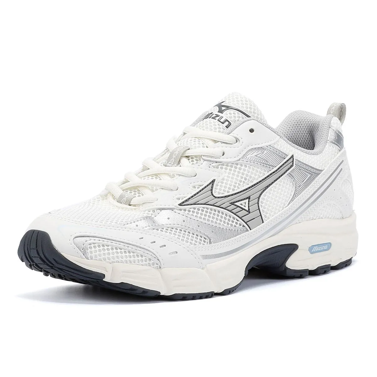 Mizuno MXR Sport White/Silver Trainers