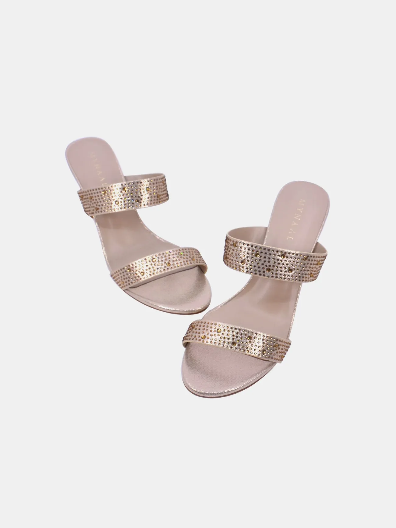 Mynaal Lylith Women's Kitten Heel Sandals