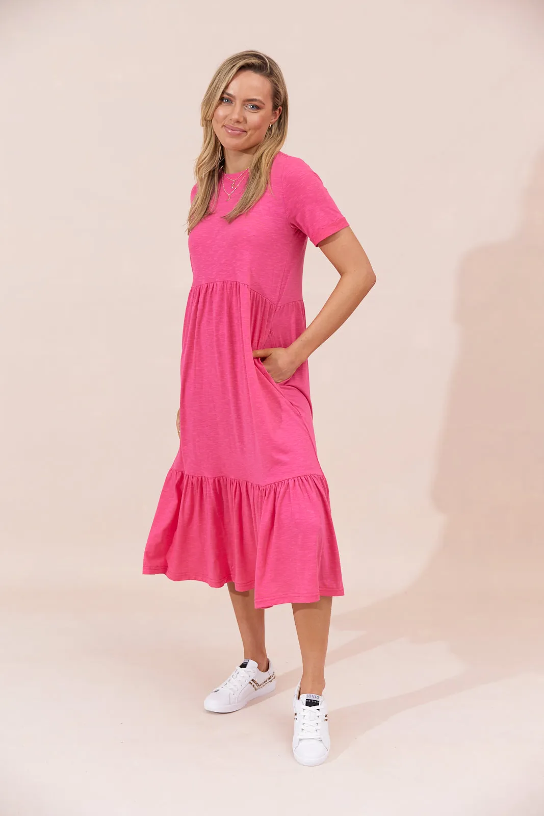 Sienna Dress - Pink - Seconds