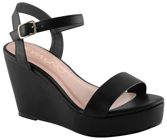 Via Uno Women's Edge Platform Sandal 330019