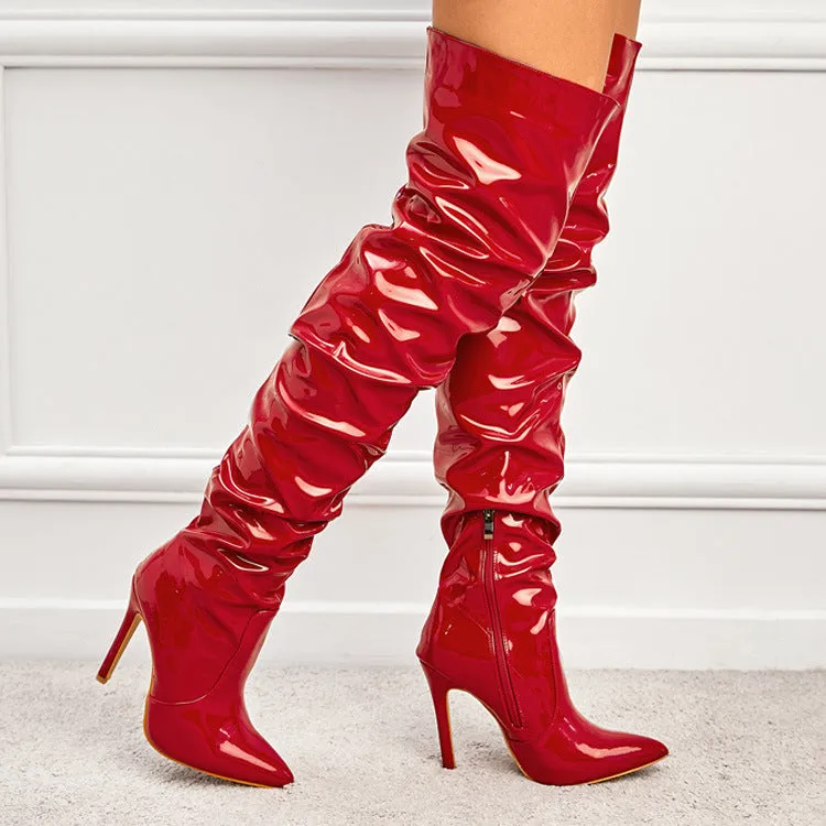 Women's Knee High Stylish Party Boots