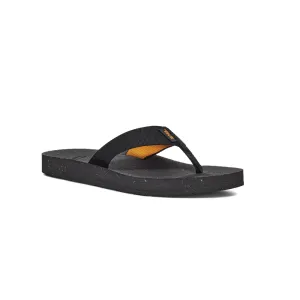 Black Womens Teva Reflip Sandals